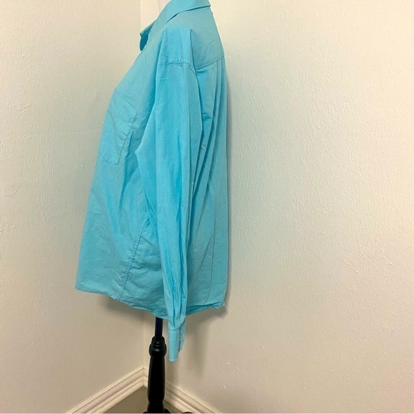 Alan Flusser Men’s Long Sleeve Button Down Shirt Size XL 100% Cotton - Picture 4 of 7